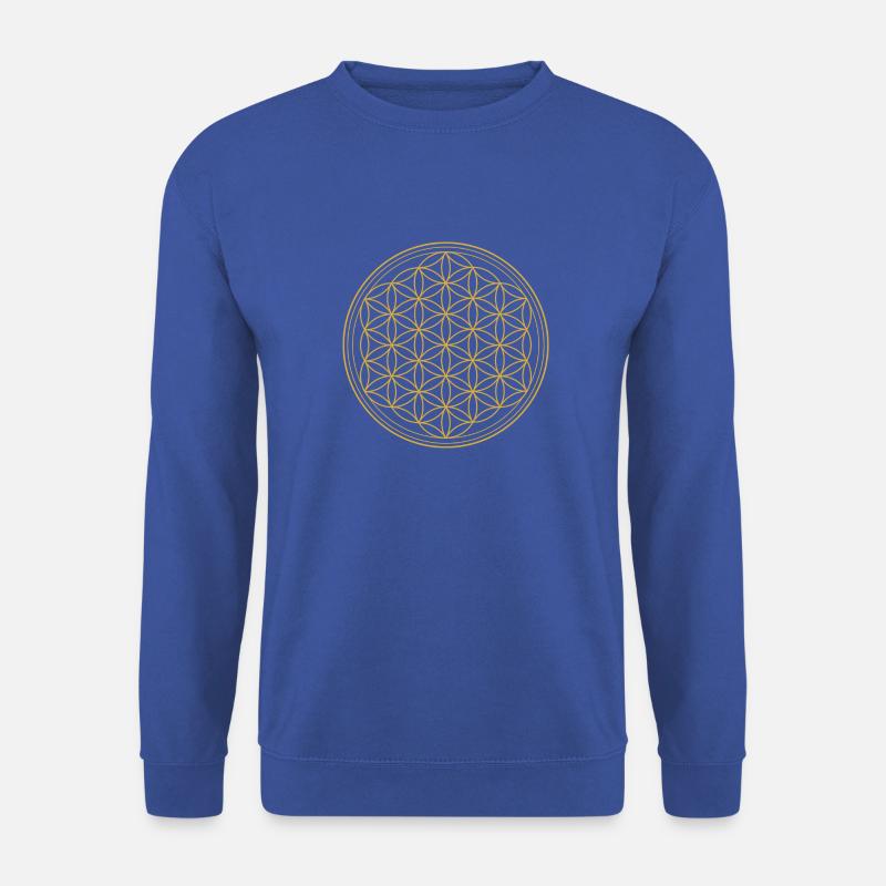 Blume des Lebens - Unisex Pullover - Royalblau