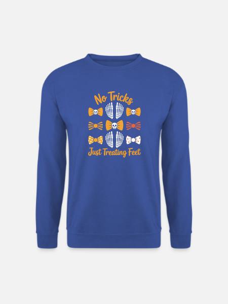 Keine Tricks, nur Füße behandeln - Unisex Pullover - Royalblau
