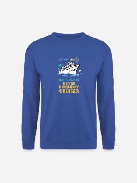 Kreuzfahrtbesatzung 2026 höchstwahrscheinlich der Geburtstagskreuzer - Unisex Pullover - Royalblau