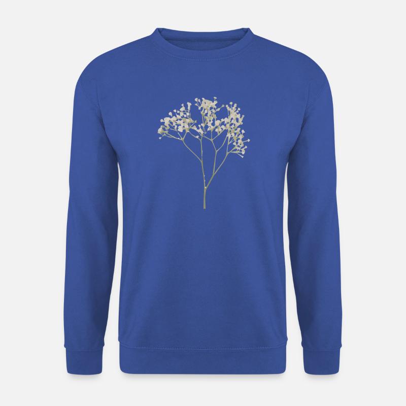 Schleierkraut - Unisex Pullover - Royalblau