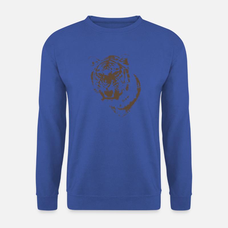 Tiger - Unisex Pullover - Royalblau