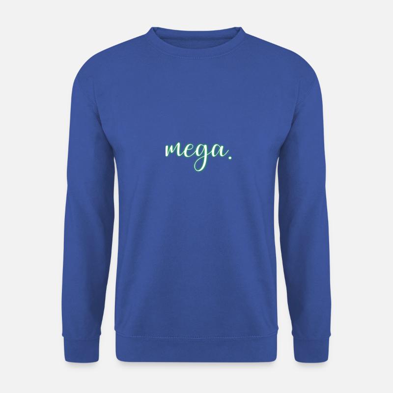 Mega - Unisex Pullover - Royalblau