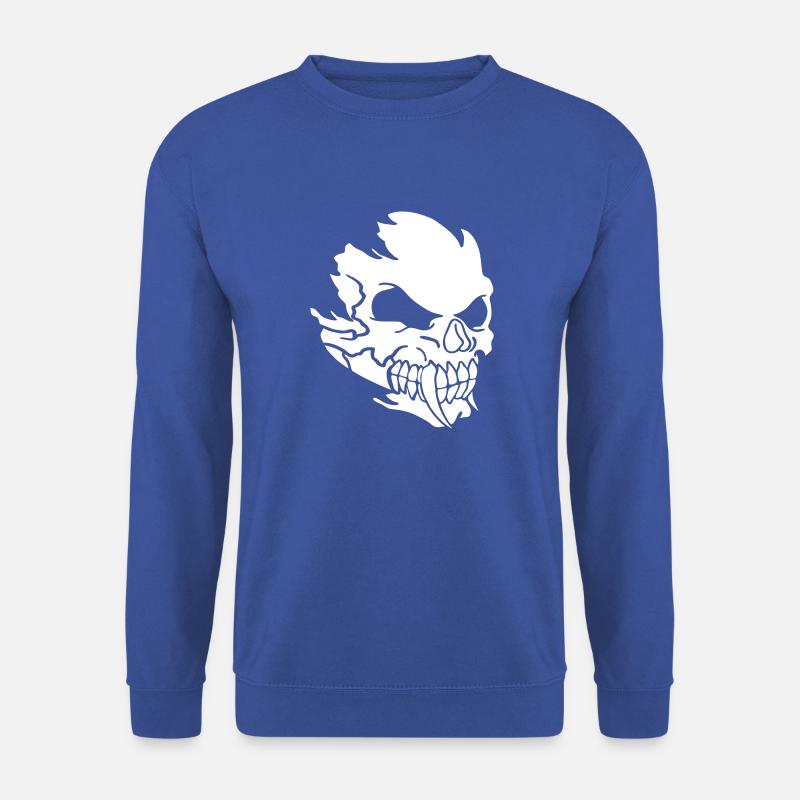 Skull skull no.3 - Unisex Sweatshirt - royal blue