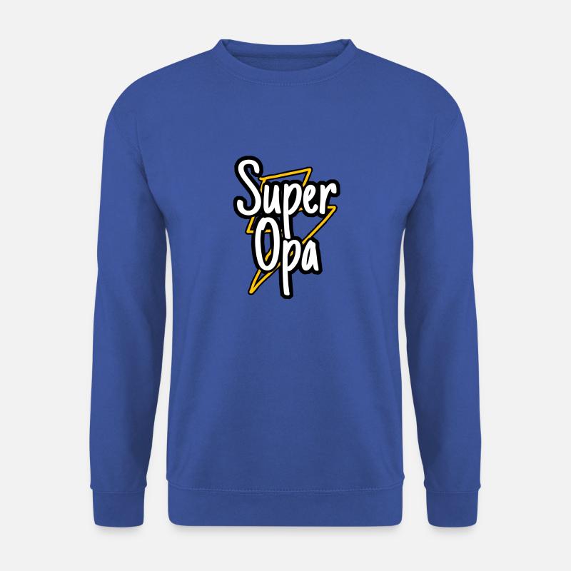 Super Opa - Unisex Pullover - Royalblau