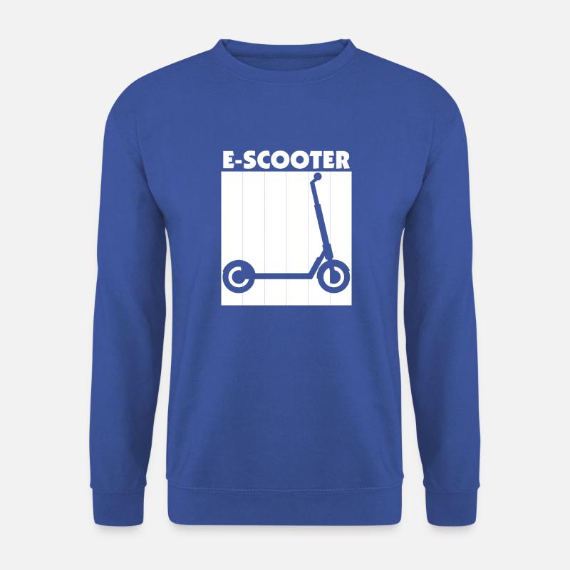E-Scooter Roller - Unisex Pullover - Royalblau