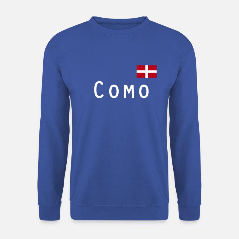 Como mit Wappen - Unisex Pullover - Royalblau