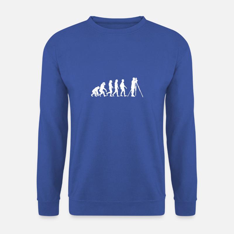 Landvermesser evolution vermesser geschenk beruf - Unisex Pullover - Royalblau