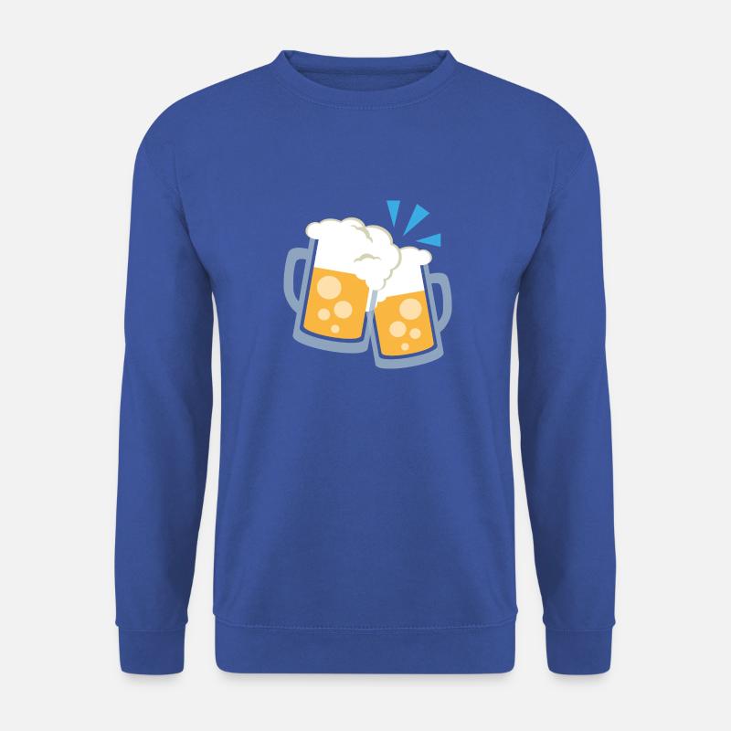wiesn bier krüge - Unisex Pullover - Royalblau