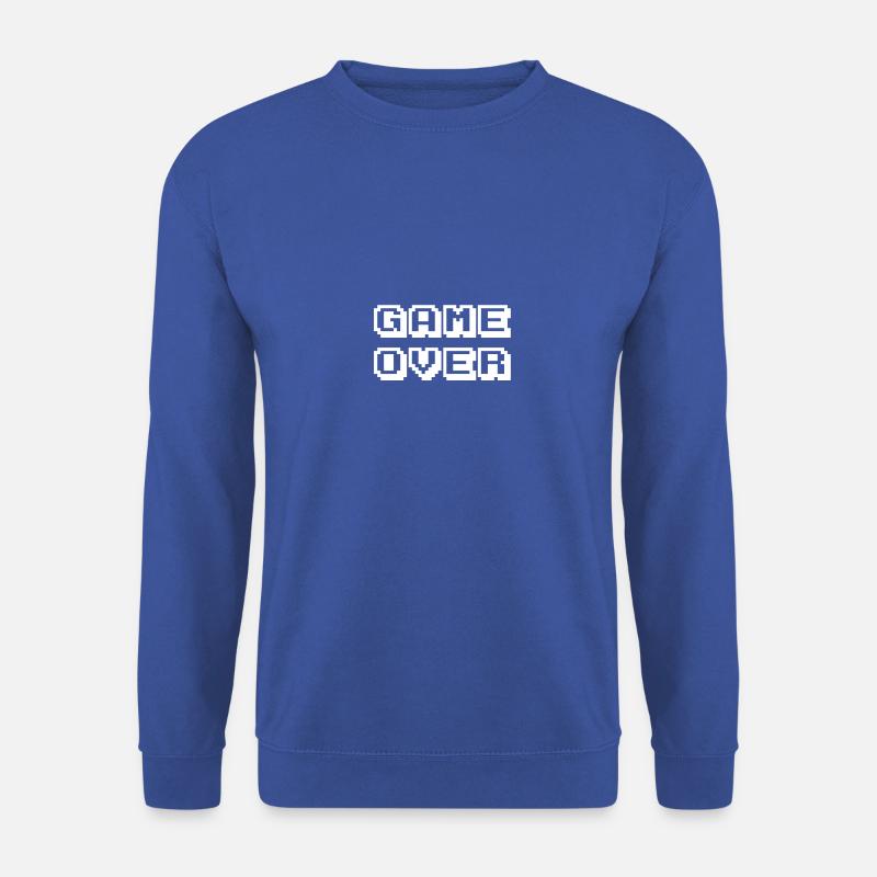 Arcade Game Over white - Unisex Sweatshirt - royal blue