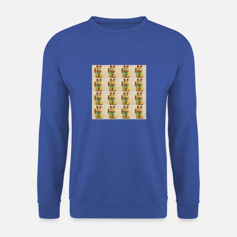 Unhappy 16 Cats - Unisex Pullover - Royalblau
