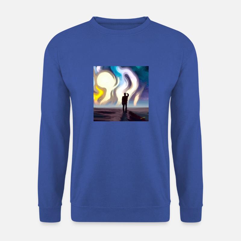 between night and day, fm - Unisex Sweatshirt - royal blue