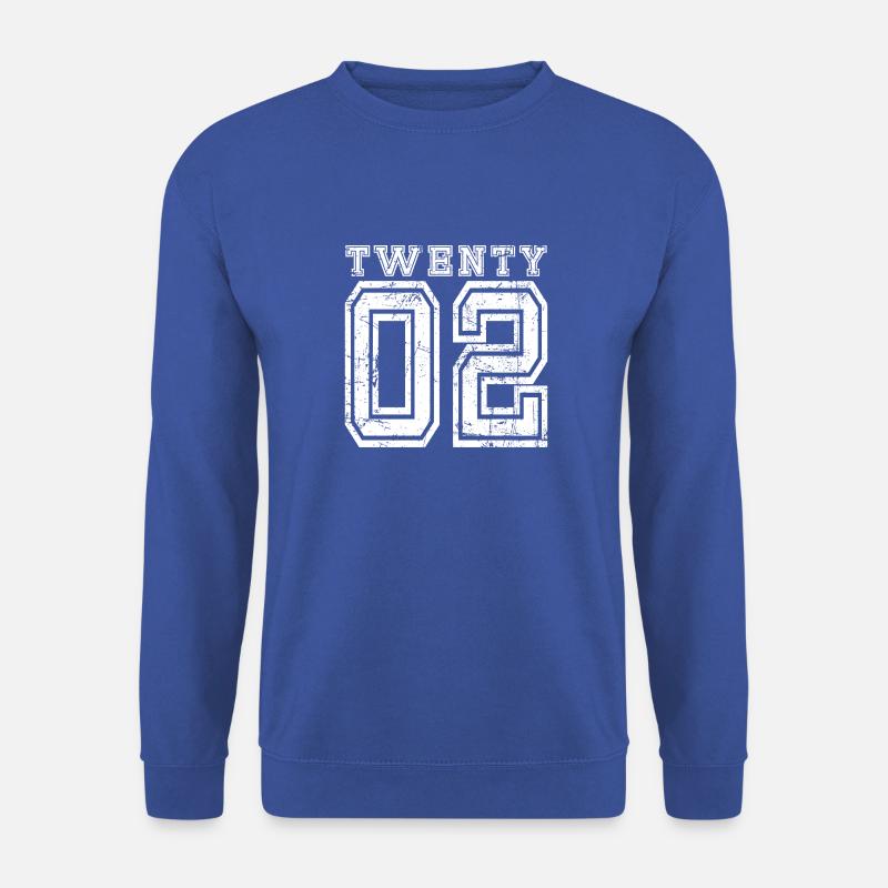 Twenty 2002 - Unisex Pullover - Royalblau