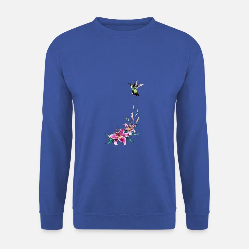Lielie Blume Kolibri - Unisex Pullover - Royalblau