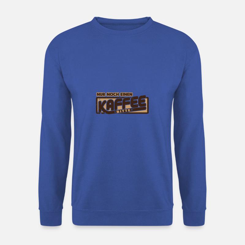 Kaffee - Unisex Pullover - Royalblau