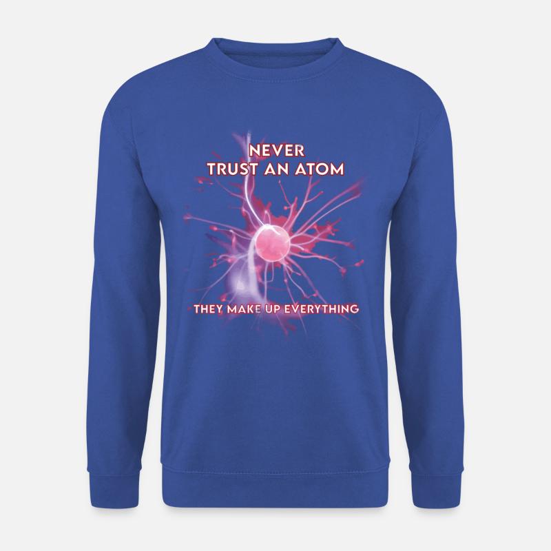 Wissenschaft Atom Humor - Unisex Pullover - Royalblau