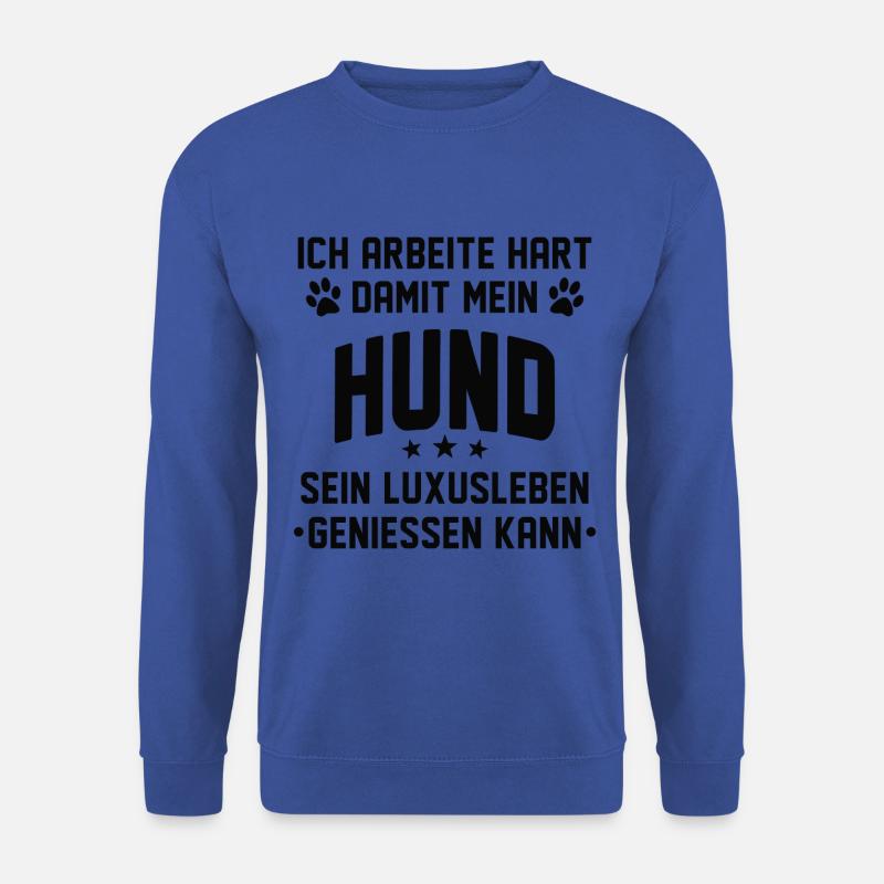 Hund - Unisex Pullover - Royalblau