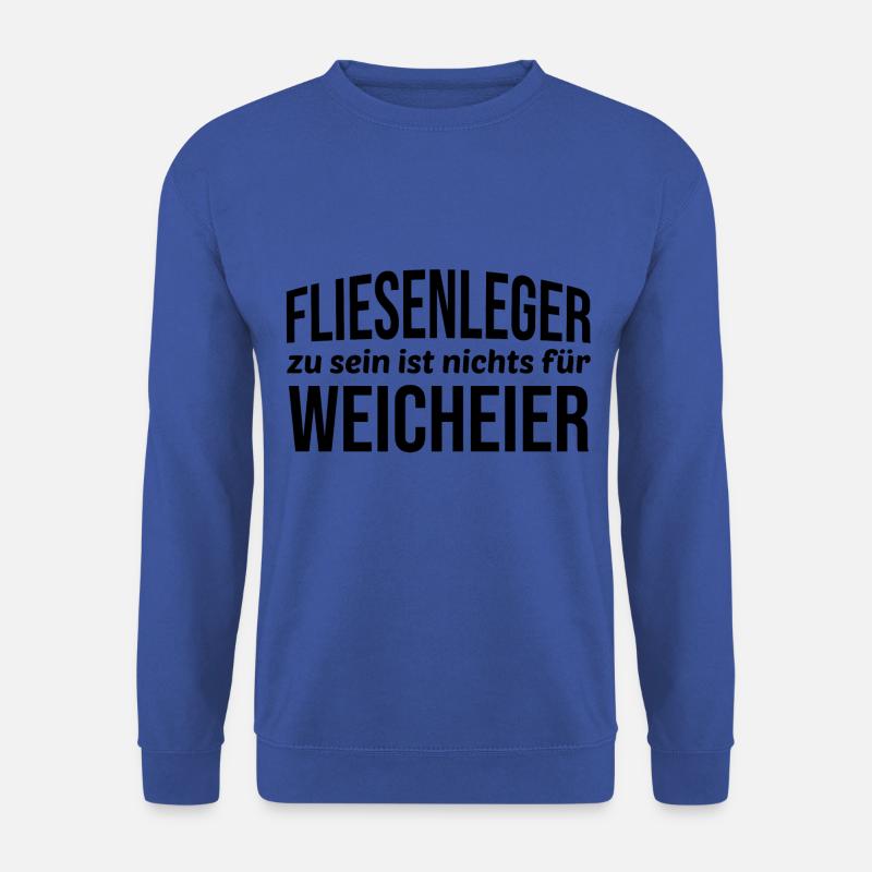 Fliesenleger - Unisex Pullover - Royalblau