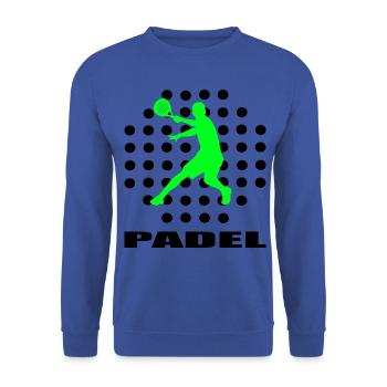 Padel - Unisex Pullover - Royalblau - Vorne - Alina (178cm) & Michal (187cm)