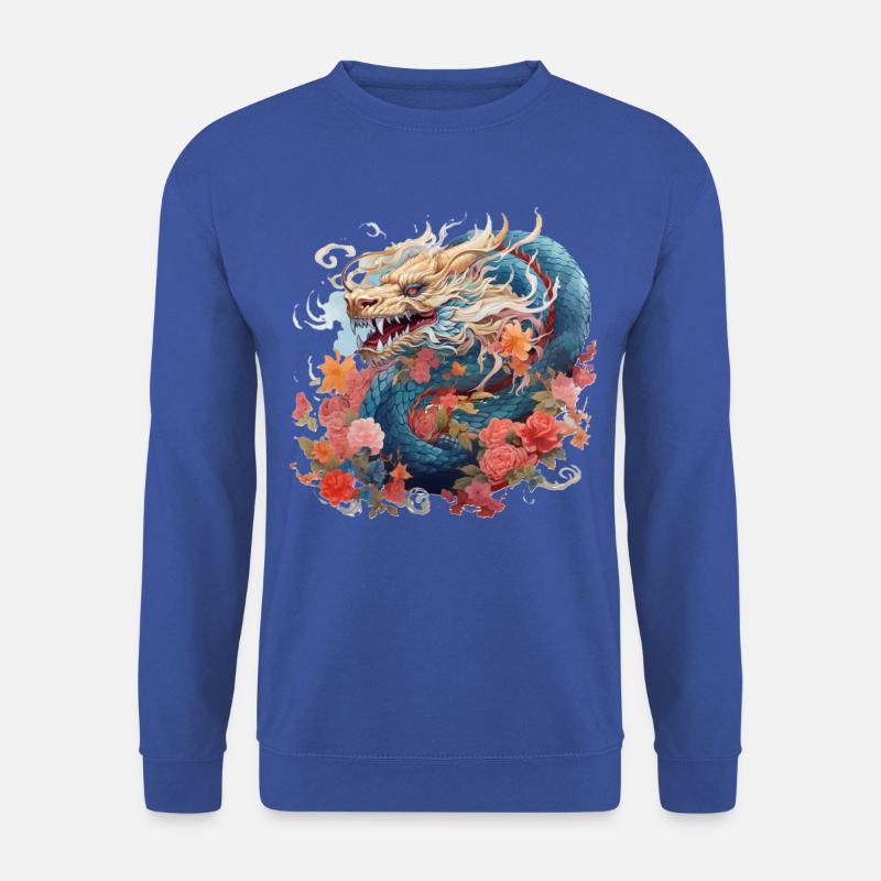 Cool Dragon - Unisex Sweatshirt - royal blue