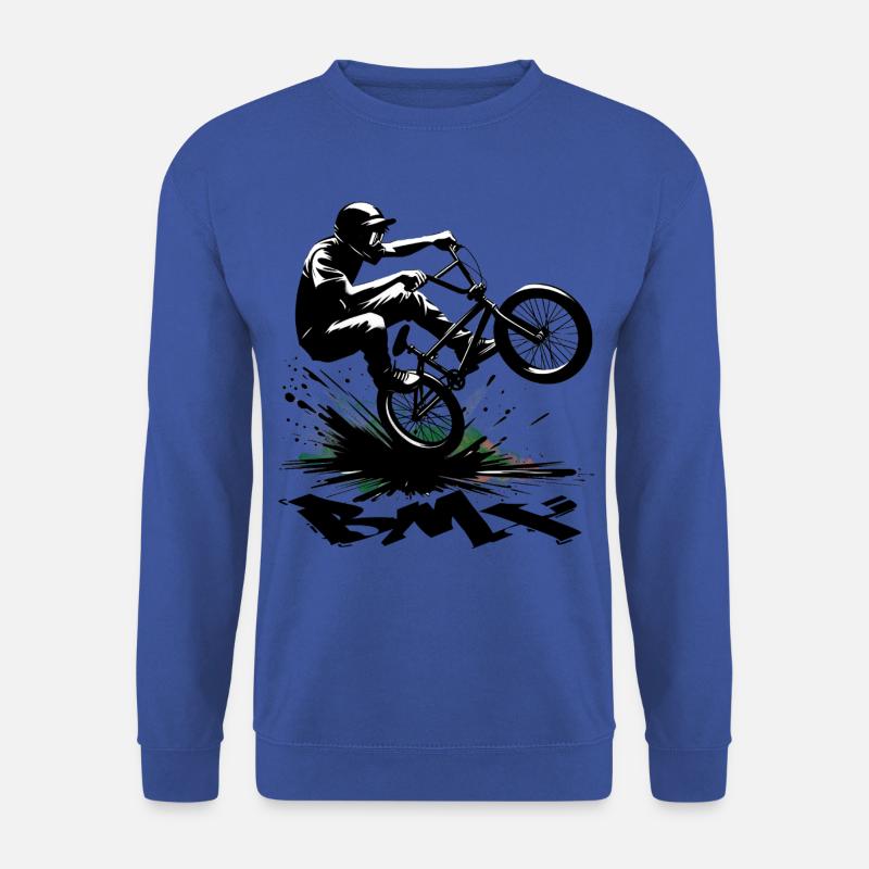 BMX Bike - Unisex Pullover - Royalblau