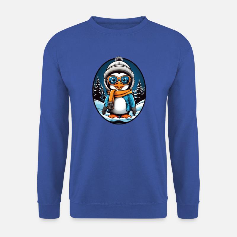 Süßer Pinguin - Unisex Pullover - Royalblau
