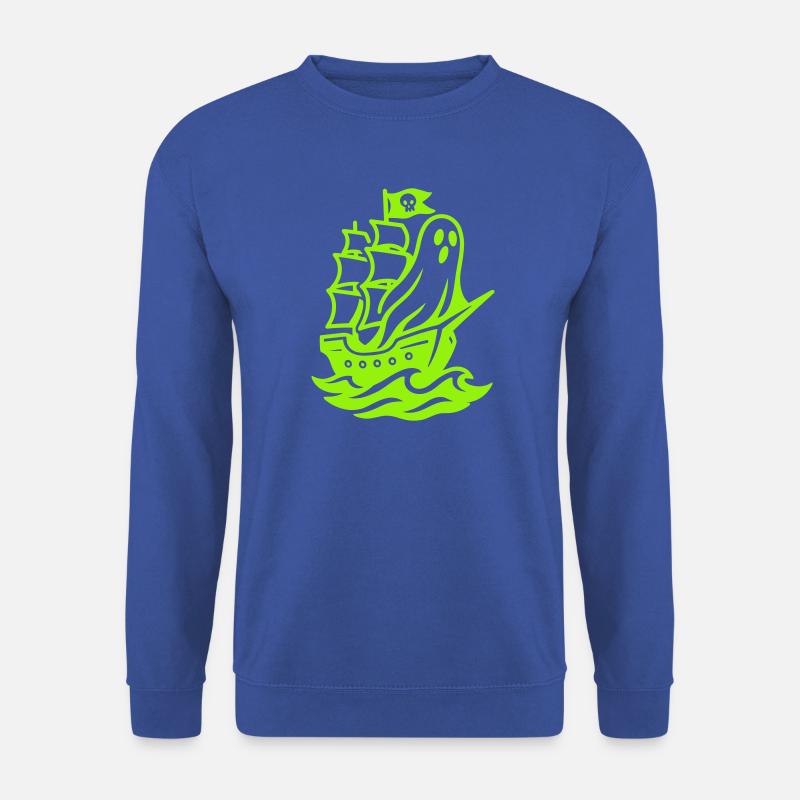 Ghostship Pop Art - Unisex Pullover - Royalblau