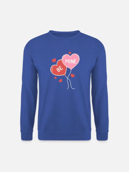 Be Mine – Botschaft der Liebe - Unisex Pullover - Royalblau