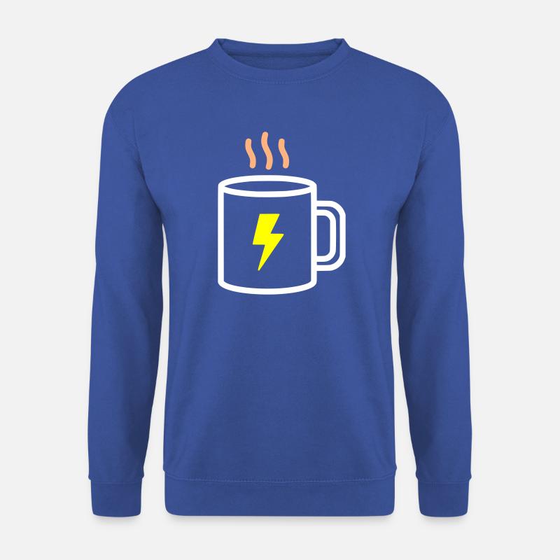 Coffee Mug Energy Blitz - Unisex Sweatshirt - royal blue