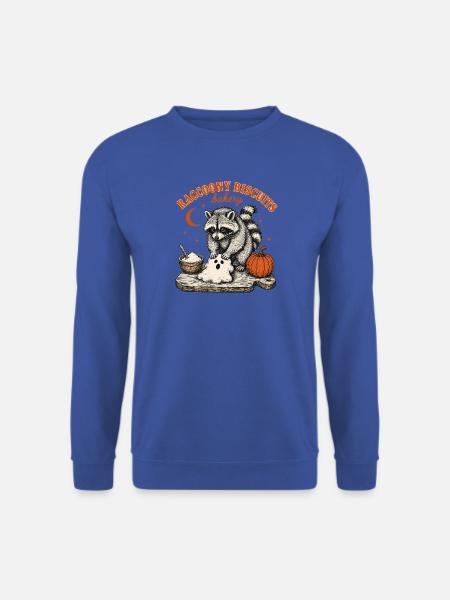 Waschbär Halloween - Unisex Pullover - Royalblau