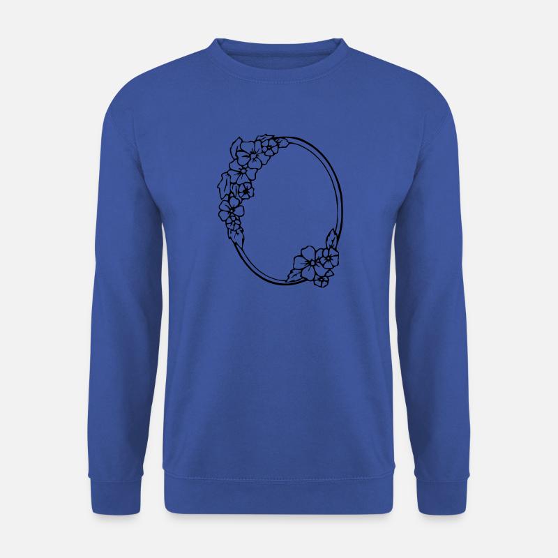 Verzierter Spiegel - Unisex Pullover - Royalblau