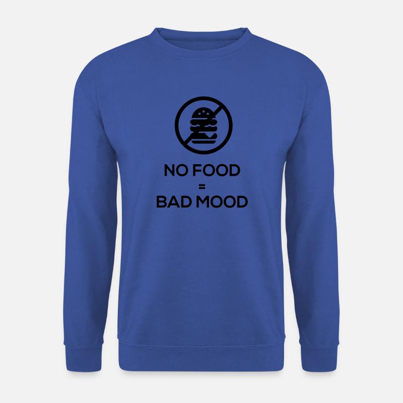 Kein Essen = schlechte Laune - Unisex Pullover - Royalblau
