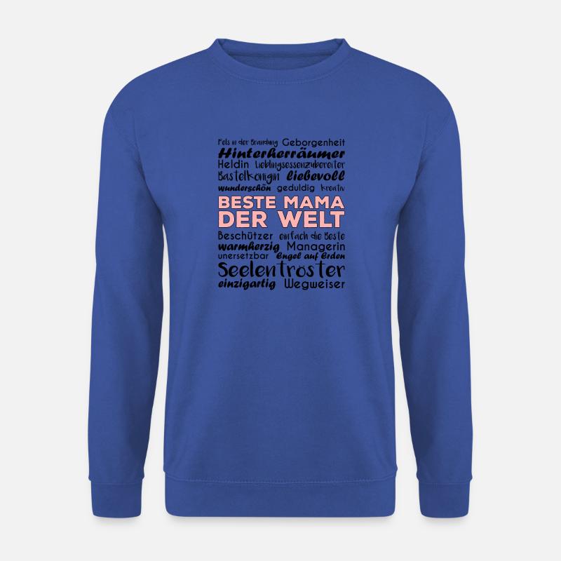 Beste Mama der Welt - Unisex Pullover - Royalblau