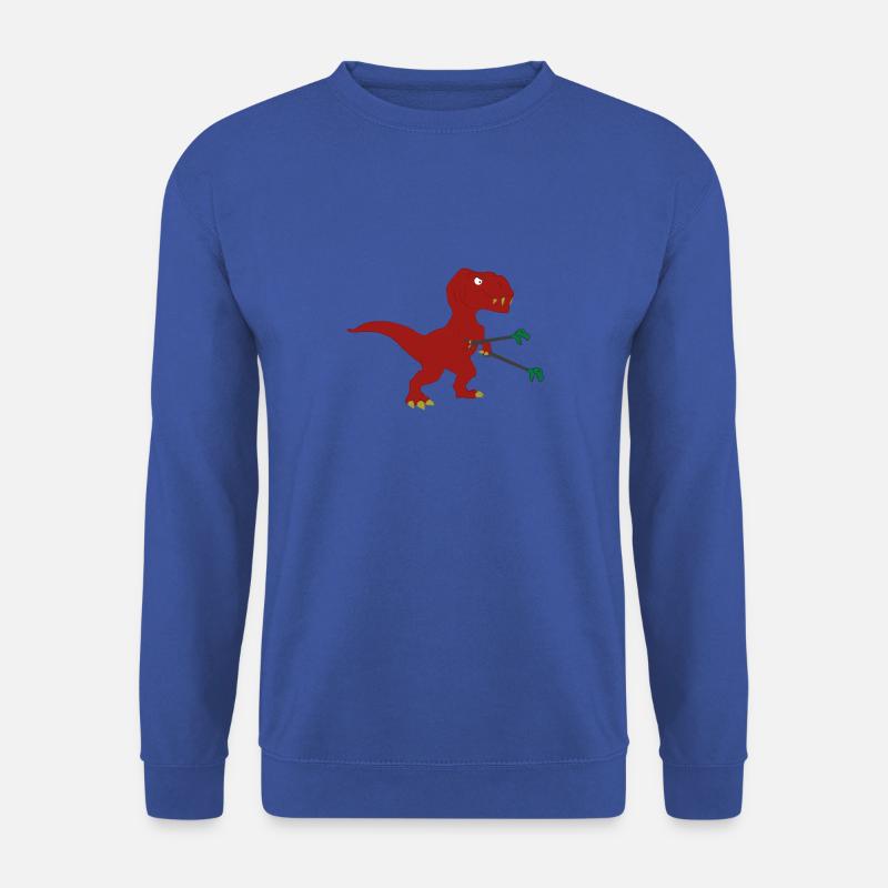 T-Rex Dinosaurier Fossil Kreidezeit Paläontologie - Unisex Pullover - Royalblau
