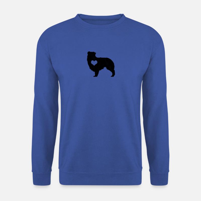 Australian Shepherd Hund Geschenk Hunde Frauchen - Unisex Pullover - Royalblau