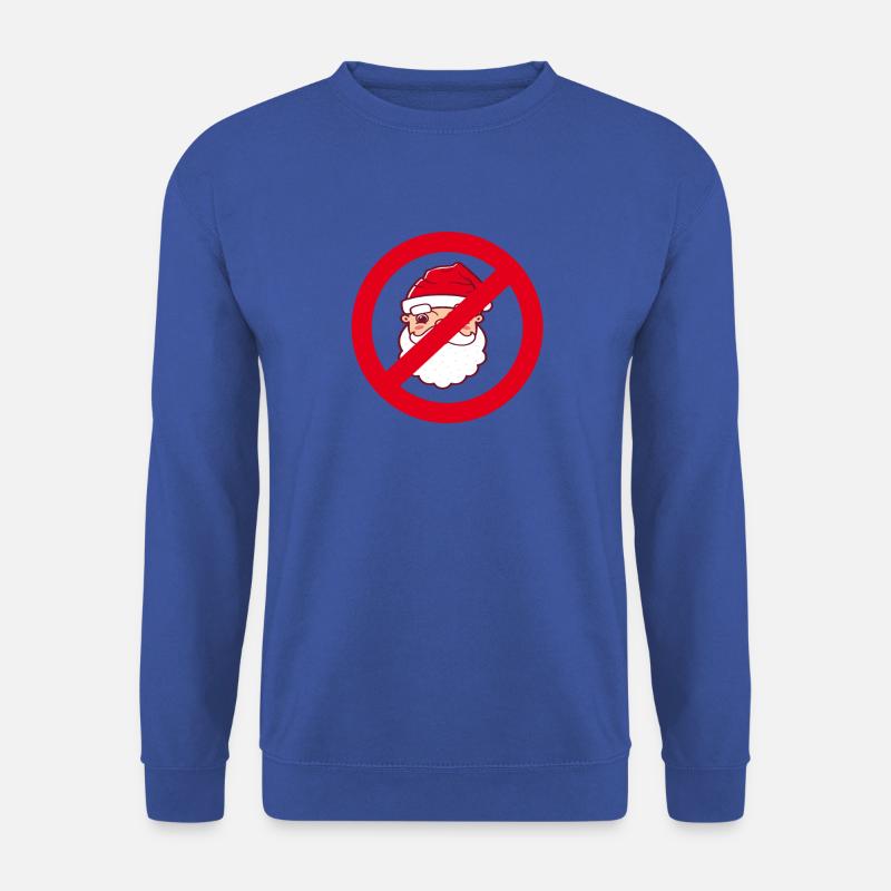 Anti Weihnachten  Hasser Weihnachtsmann - Unisex Pullover - Royalblau