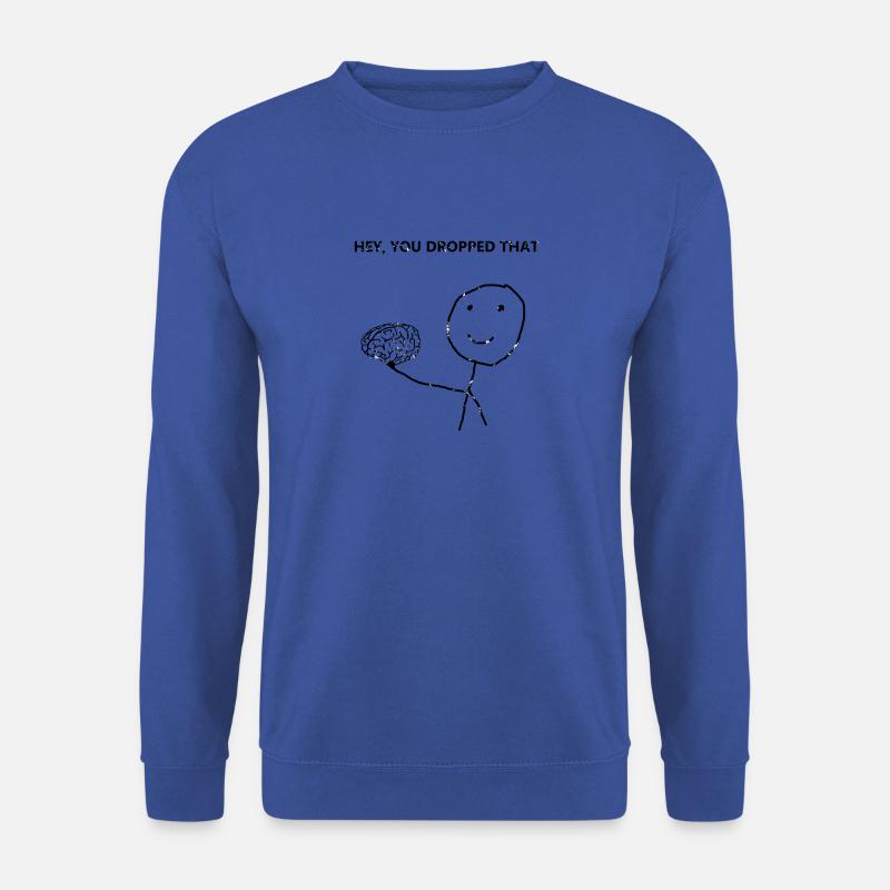Dummheit Politik Gehirn Provokation Idiot Geschenk - Unisex Pullover - Royalblau