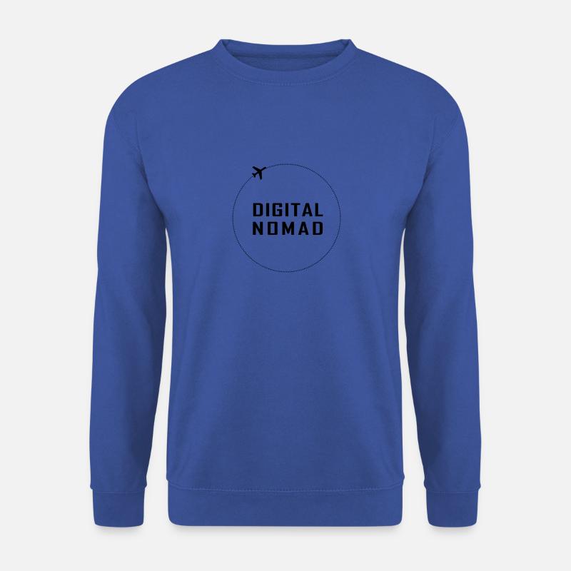 DIGITAL NOMAD - Unisex Pullover - Royalblau
