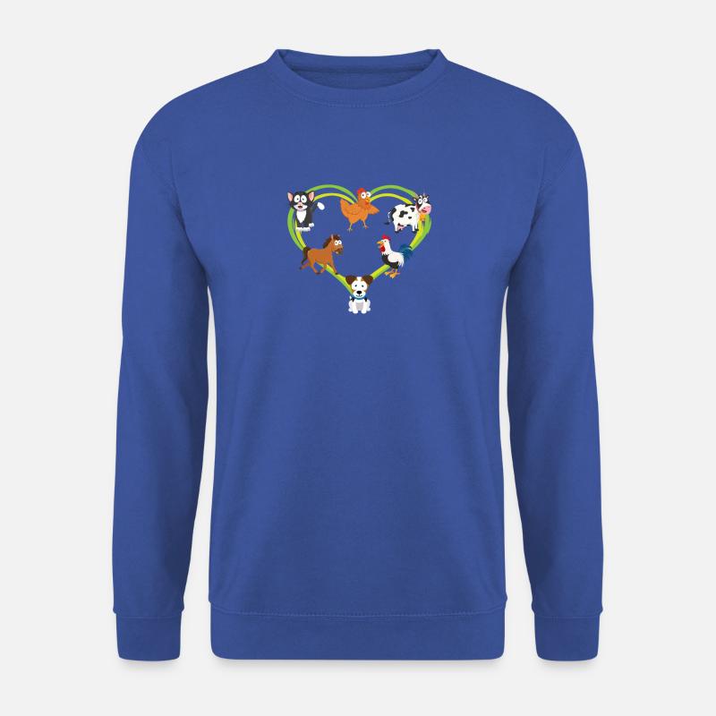 T-shirt tierlieb - Unisex Pullover - Royalblau