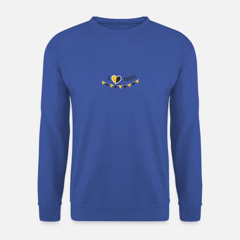 I love Fasnet - Unisex Pullover - Royalblau