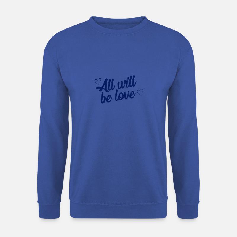 Liebe - Unisex Pullover - Royalblau