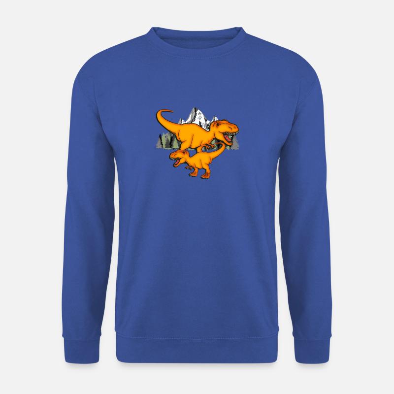Dinosaurier T-Rex - Unisex Pullover - Royalblau
