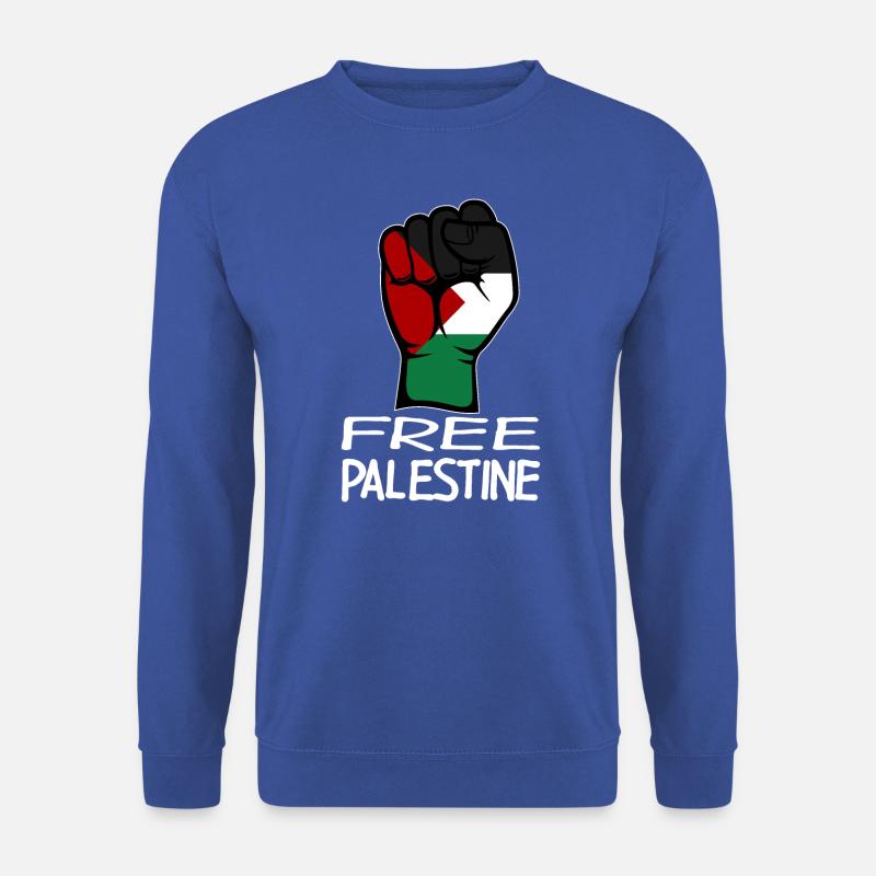 Drapeau de la Palestine libre - Sweat-shirt Unisexe - bleu royal