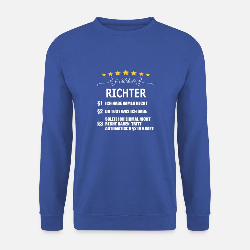 RICHTER - Unisex Pullover - Royalblau
