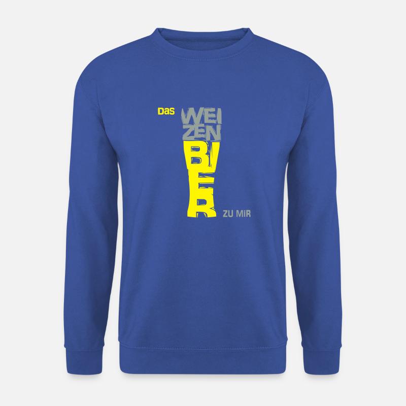 Weizenbier zu mir - Unisex Pullover - Royalblau