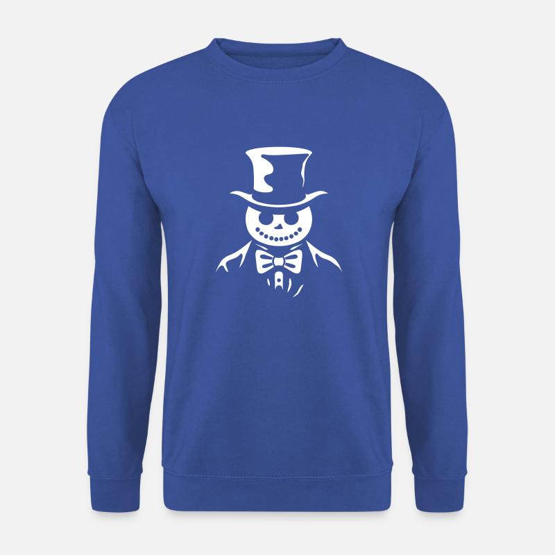 Schneemann Fröhlich - Unisex Pullover - Royalblau