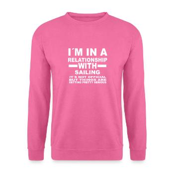 relation avec SAILING - Sweat-shirt Unisexe - rose - Devant
