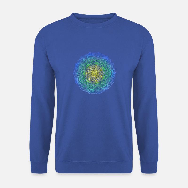 Mandala - Unisex Pullover - Royalblau