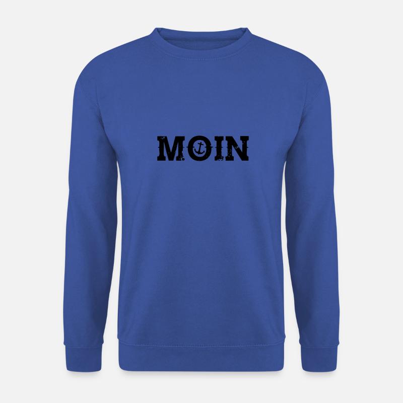 Moin Moin - Unisex Pullover - Royalblau