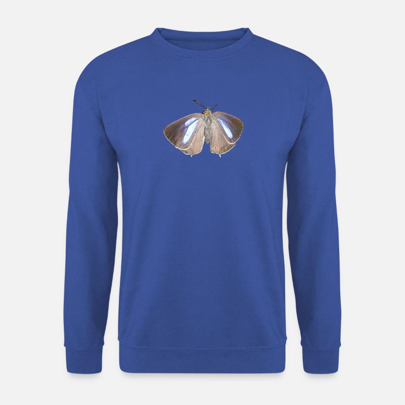 Blauer Eichen-Zipfelfalter - Unisex Pullover - Royalblau