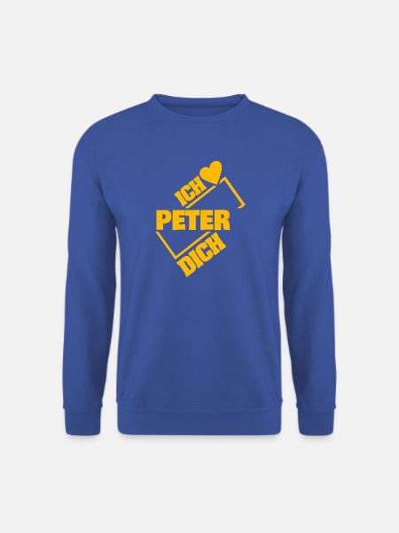 Peter als Liebe - Unisex Pullover - Royalblau
